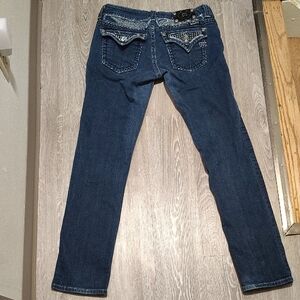 Miss Me Dark Blue Skinny Jeans